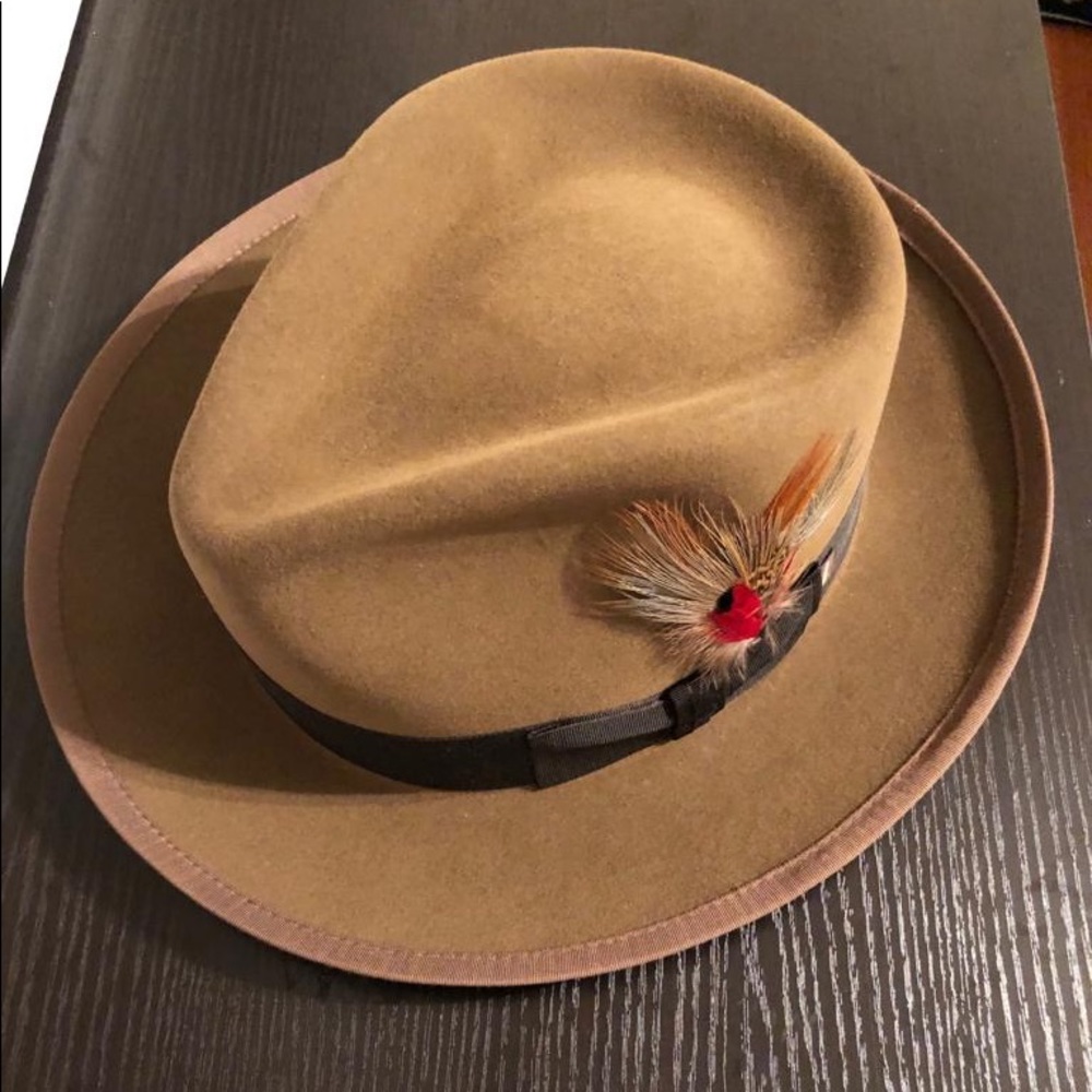 Stetson Temple Fur Fedora Hat